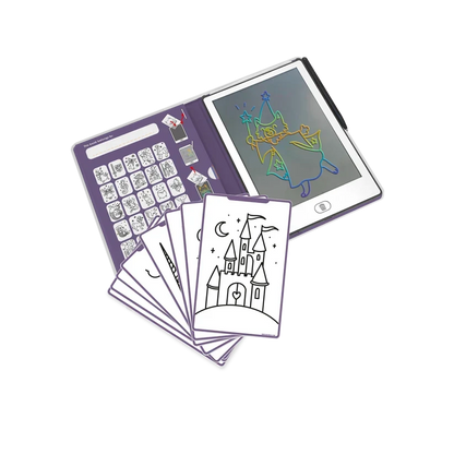 Interactive LCD Tracing Book Tablet 3 Designs KidyDraw-Mini by Kidywolf Travel Toys 4yrs+