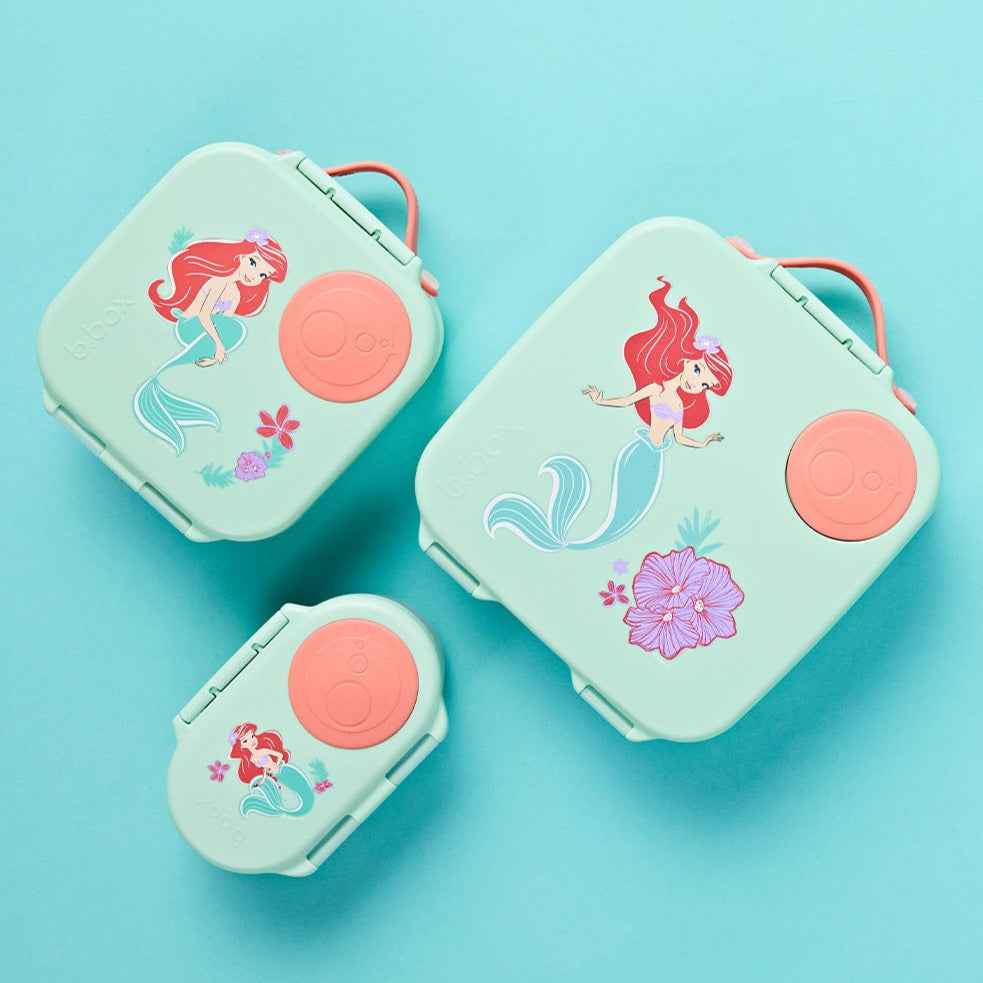 Bbox Disney The Little Mermaid NEW Lunch box / Mini Lunchbox / Snackbox Kids Lunch box Best Seller 3yrs+