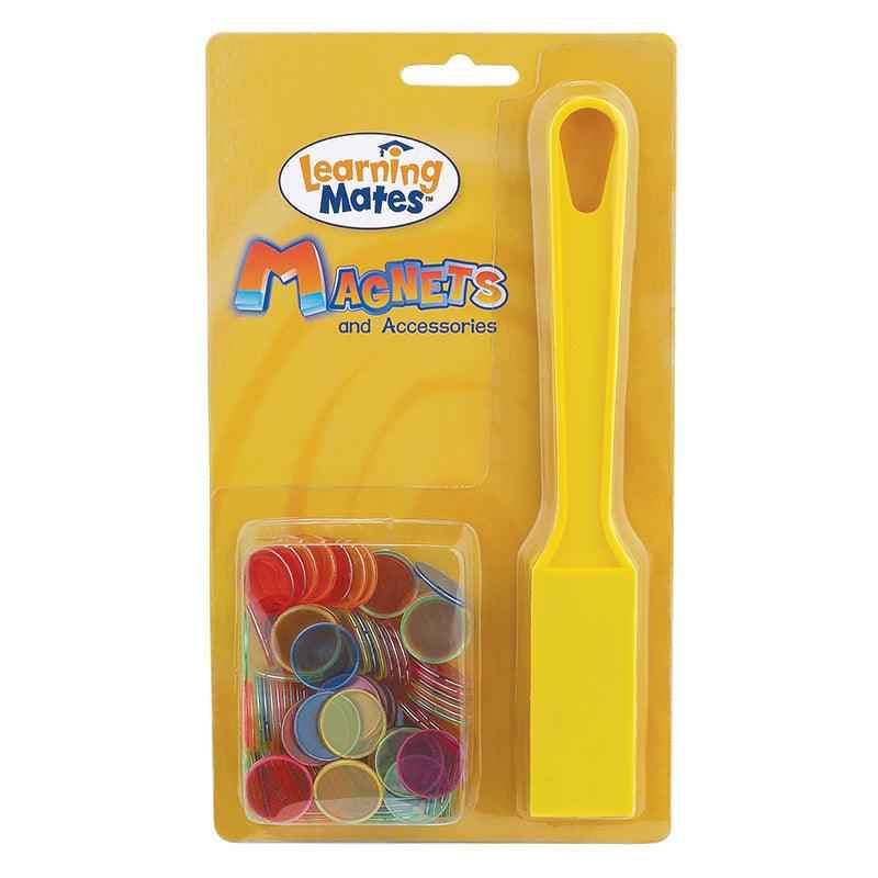 Magnetic Wand & 100 Magnetic Chips by Learning Mates Sensory Early Math STEM Toys Best Seller 3yrs+
