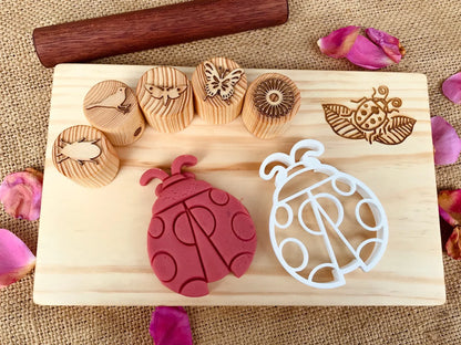 Ladybug Bio Cutter by Beadiebug Playdough Sand Toys Art and Kids for Kids 3yrs+