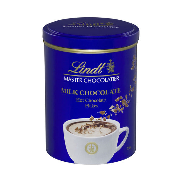 Lindt MILK Hot Chocolate Flakes / 210g Tin
