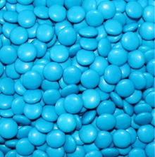 Lolliland Blue Chocolate Buttons 1kg