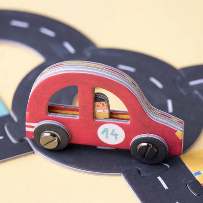 Londji Roads Game track building playset Gifting Idea for 4yrs+