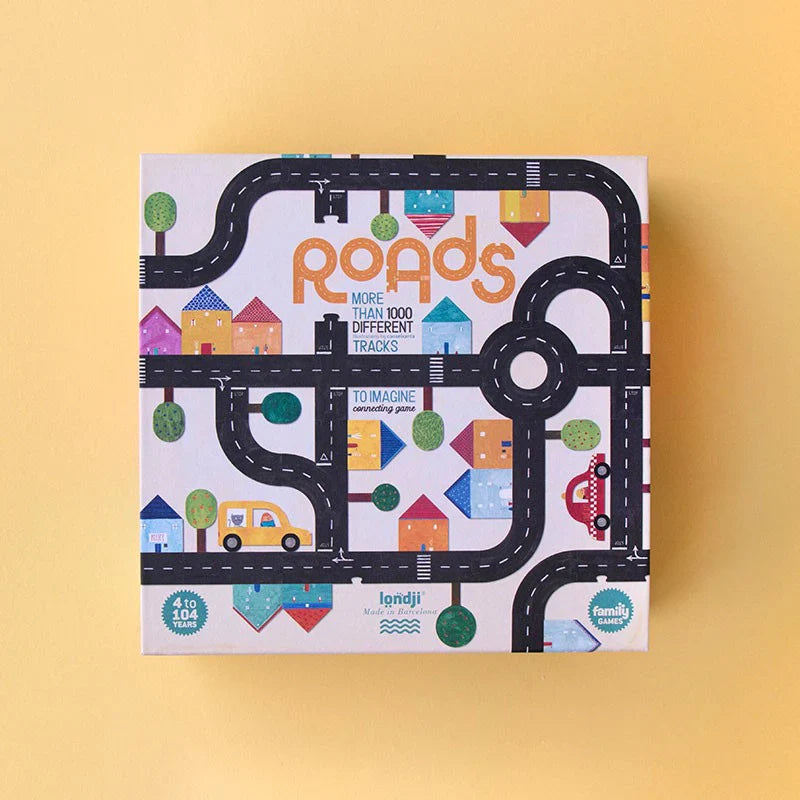 Londji Roads Game track building playset Gifting Idea for 4yrs+