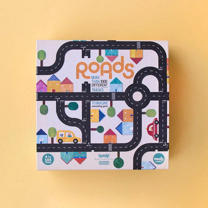 Londji Roads Game track building playset Gifting Idea for 4yrs+