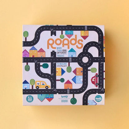 Londji Roads Game Track Building Playset Gifting Idea for 4yrs+