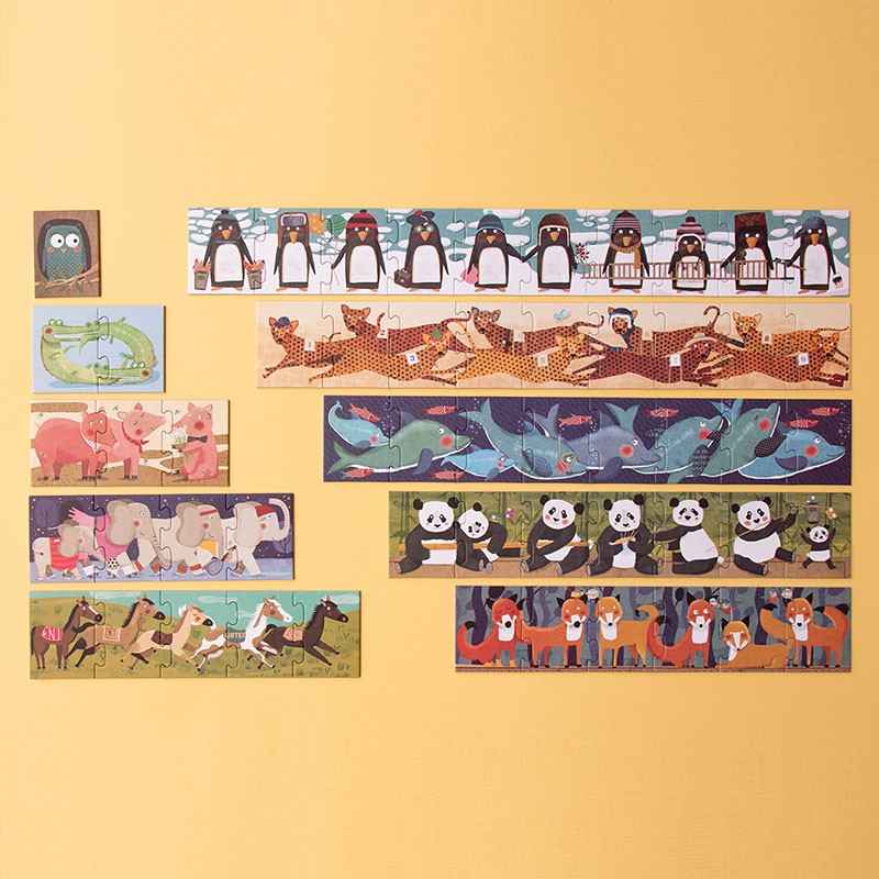 Londji Progressive Jigsaw Puzzles 10 Penguins Gifting Idea Clearance 3yrs+
