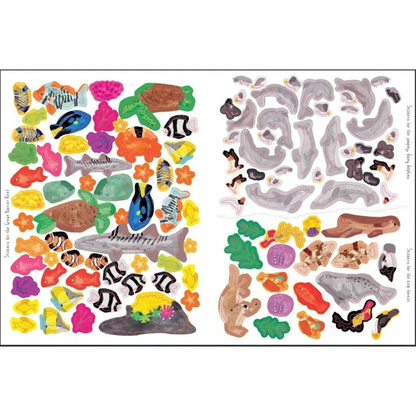 Let's Explore Ocean with 250 Stickers (Paperback) by Lonely Planet Kids Kids Sticker Activity Book Travel Toys