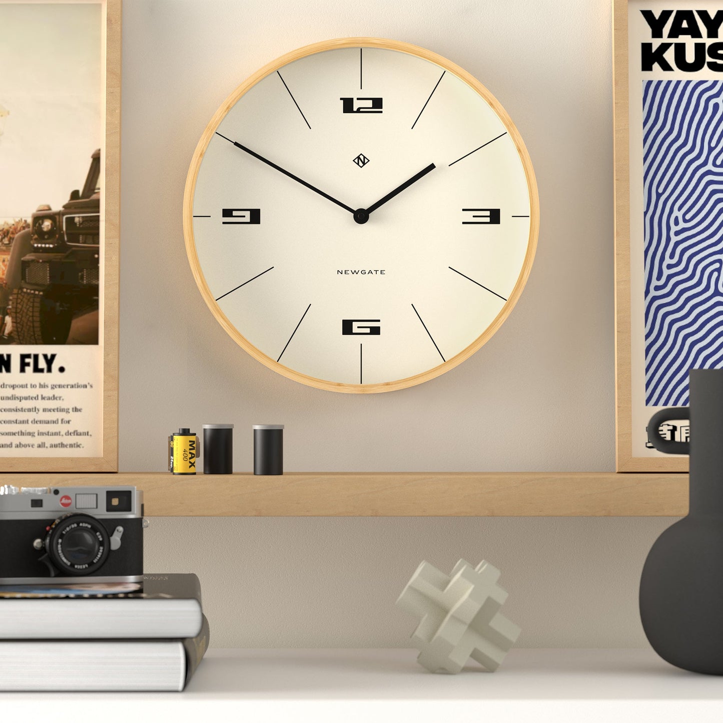 Mauritius Wall Clock - Hovercraft Dial
