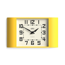 Newgate Metro Wall Clock-Yellow
