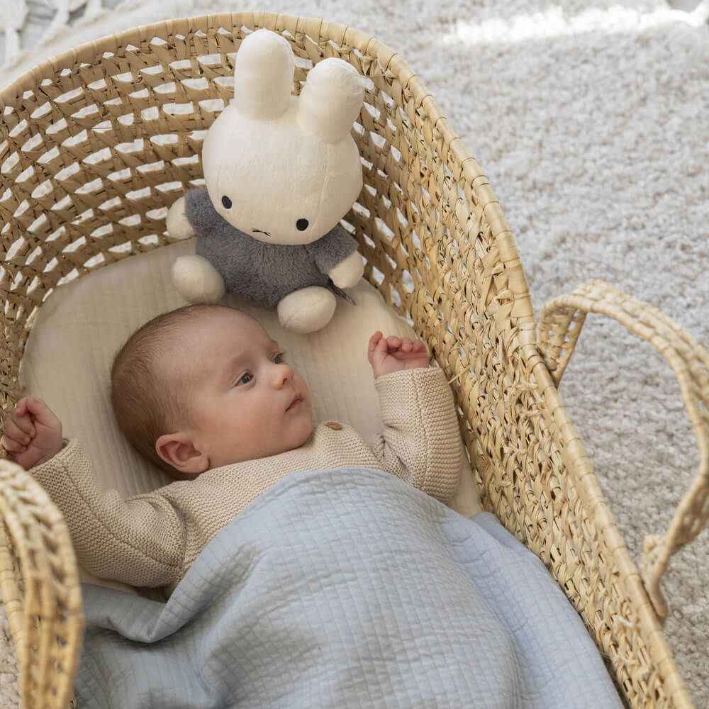 Miffy & Friends Miffy Fluffy Cuddle Blue 25cm