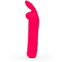 Happy Rabbit Rechargeable Silicone Rabbit Ears Bullet Vibrator Pink 1pc
