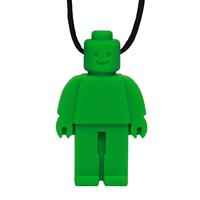 Sensory Safari Sensory Necklace Block Man Dark Green