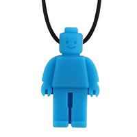 Sensory Safari Sensory Necklace Block Man Blue