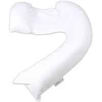 Dreamgenii Dreamgenii Pregnancy Pillow Cotton Jersey White