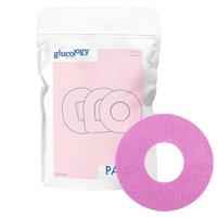 Glucology 25 Pack CGM Patches for Freestyle Libre Purple