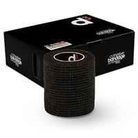 d3 Cohesive Wrap 75mm x 5m Black Box of 12 Rolls