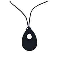 Sensory Safari Sensory Necklace Tear Drop Black
