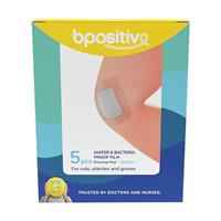 bpositive Water & Bacteria-Proof Dressing + Pad 4x5cm 2Pack