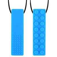 Sensory Safari Sensory Necklace Block Blue