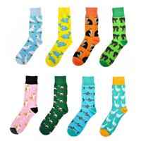 Sock Exchange 8 Pairs Fashion Novelty Funny  Socks one Size 5-13 Bundle