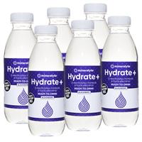 Mineralyte Hydrate+ Ready to Drink Blackberry Flavoured 500ml 6Pack
