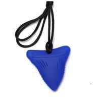 Sensory Safari Sensory Necklace Shark Tooth Blue