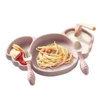 Bc Babycare Koala Silicone Divided Plate Set Pink