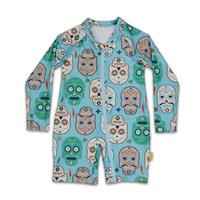tyoub Long Sleeve All-In-One Sunsuit Skulls Amigo Kids 2years