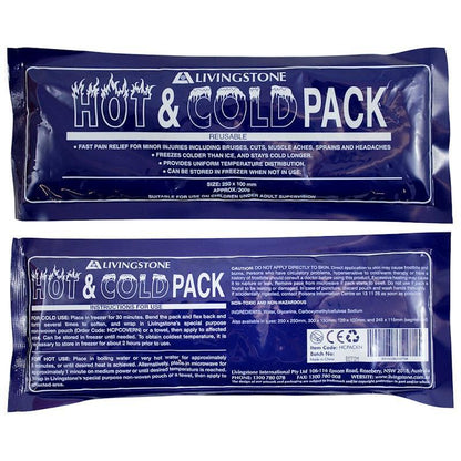 Livingstone Hot and Cold Pack 200g 10 x 25cm