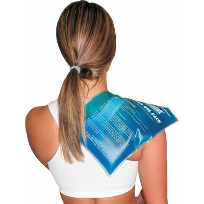 BodyAssist Deluxe Seat Wedge Cushion & Large Hot/Cold Gel Pack One Size