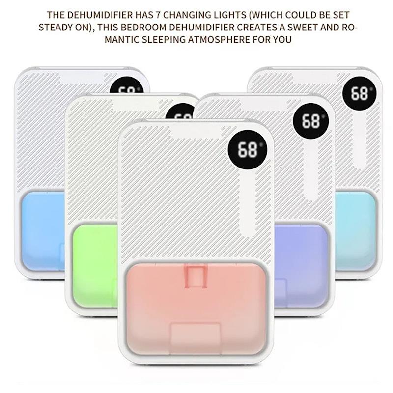 Caremax Air Dehumidifier With 7-Colour Ambient Light 3.8L 1Unit