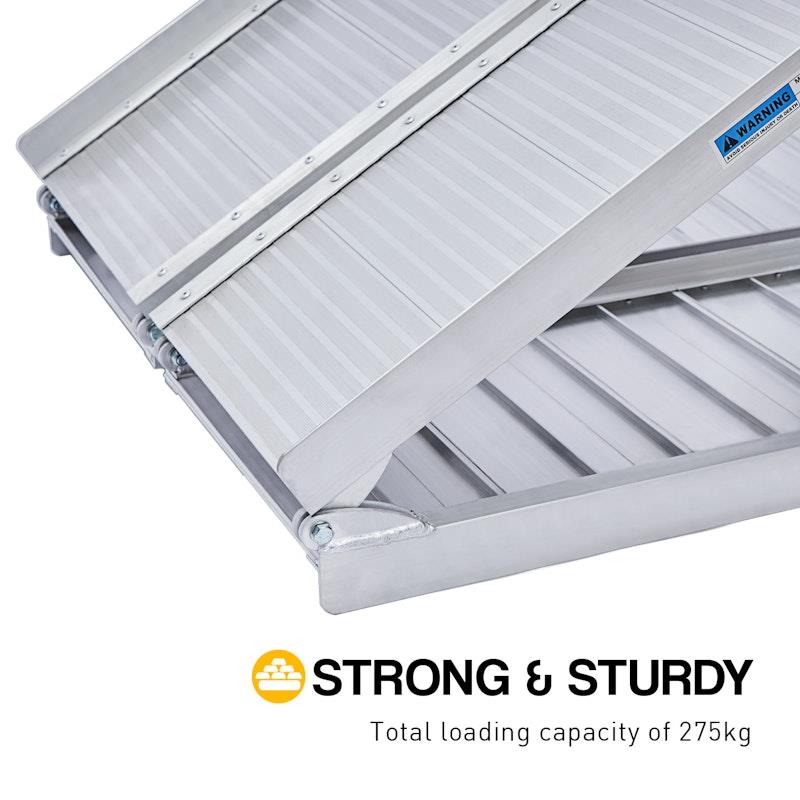 Kartrite Aluminium Portable Wheelchair Ramp R02 4 Feet
