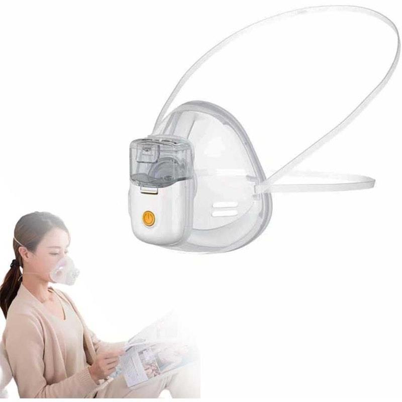 Caremax Hands-Free Mini Ultrasonic Mesh Nebuliser Inhaler 1Unit