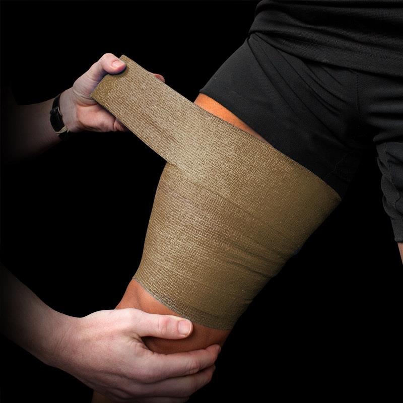 d3 Cohesive Wrap 75mm x 5m Beige Box of 12 Rolls