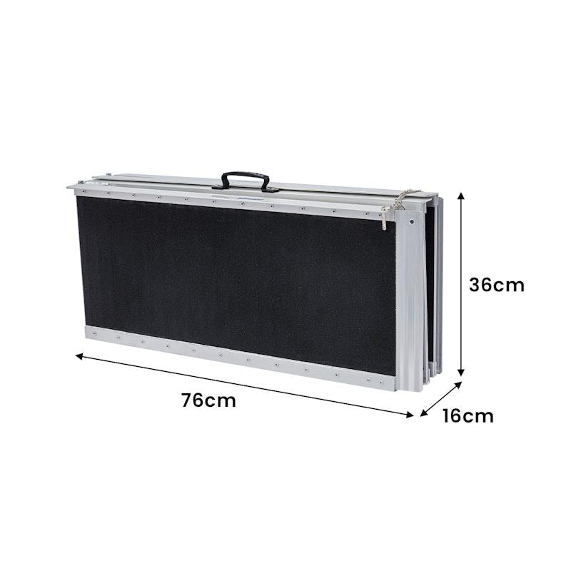 Kartrite Aluminium Portable Wheelchair Ramp High-Grip R03 5 Feet