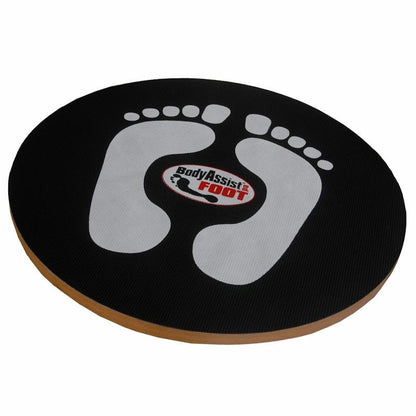 BodyAssist Wooden Balance Wobble Board Anti-Slip Surface One Size