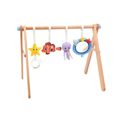 Moover Toys Wooden Baby Activity Gym Ocean Baby Toys 6m+ (Bulky Shipping)