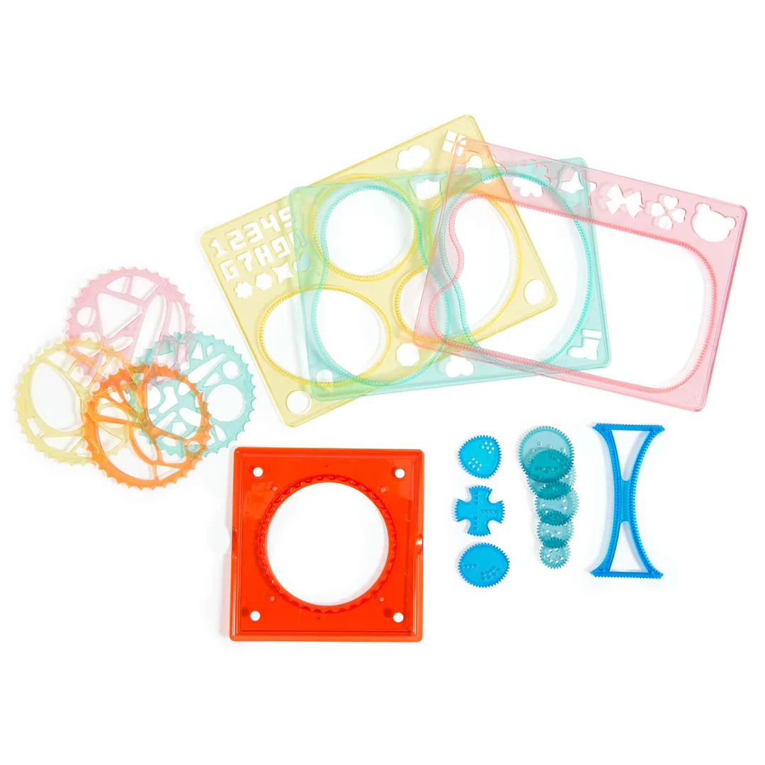 Magic Spirals Spirograph Set by Moulin Roty Art and Craft for kids 5yrs+
