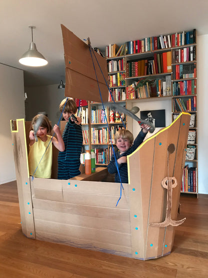 Makedo Invent 360pcs School Project Cardboard Construction Set Art and craft for kids Best Seller Eco Friendly Gift 5yrs+