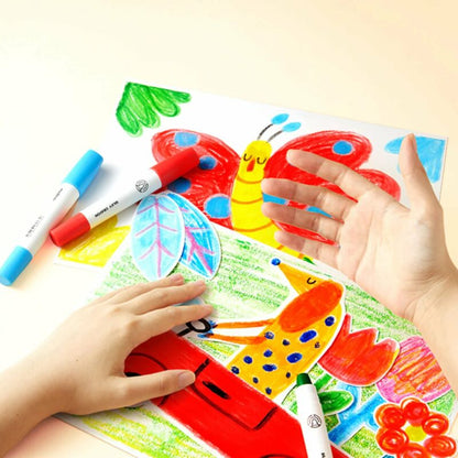 Mideer Twistable Silky Crayon 8 Colours Washable Crayons Stationary Art and Craft for kids 6yrs+