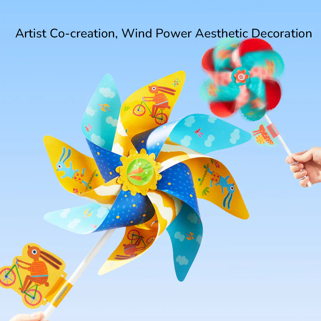 Mideer Paper Craft Workshop Windmill Kingdom Art and Craft for Kids 3yrs+