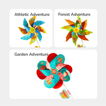 Mideer Paper Craft Workshop Windmill Kingdom Art and Craft for Kids 3yrs+
