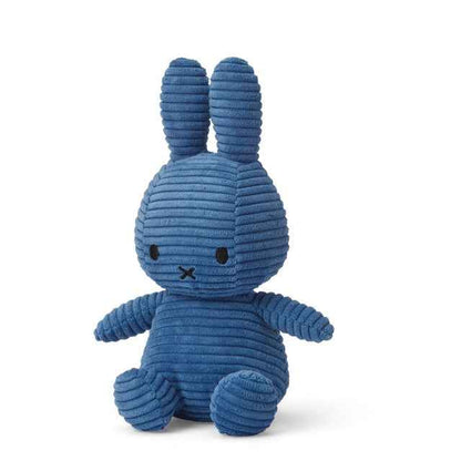 Miffy & Friends Miffy (ECO) Corduroy Kobalt Blue 23cm