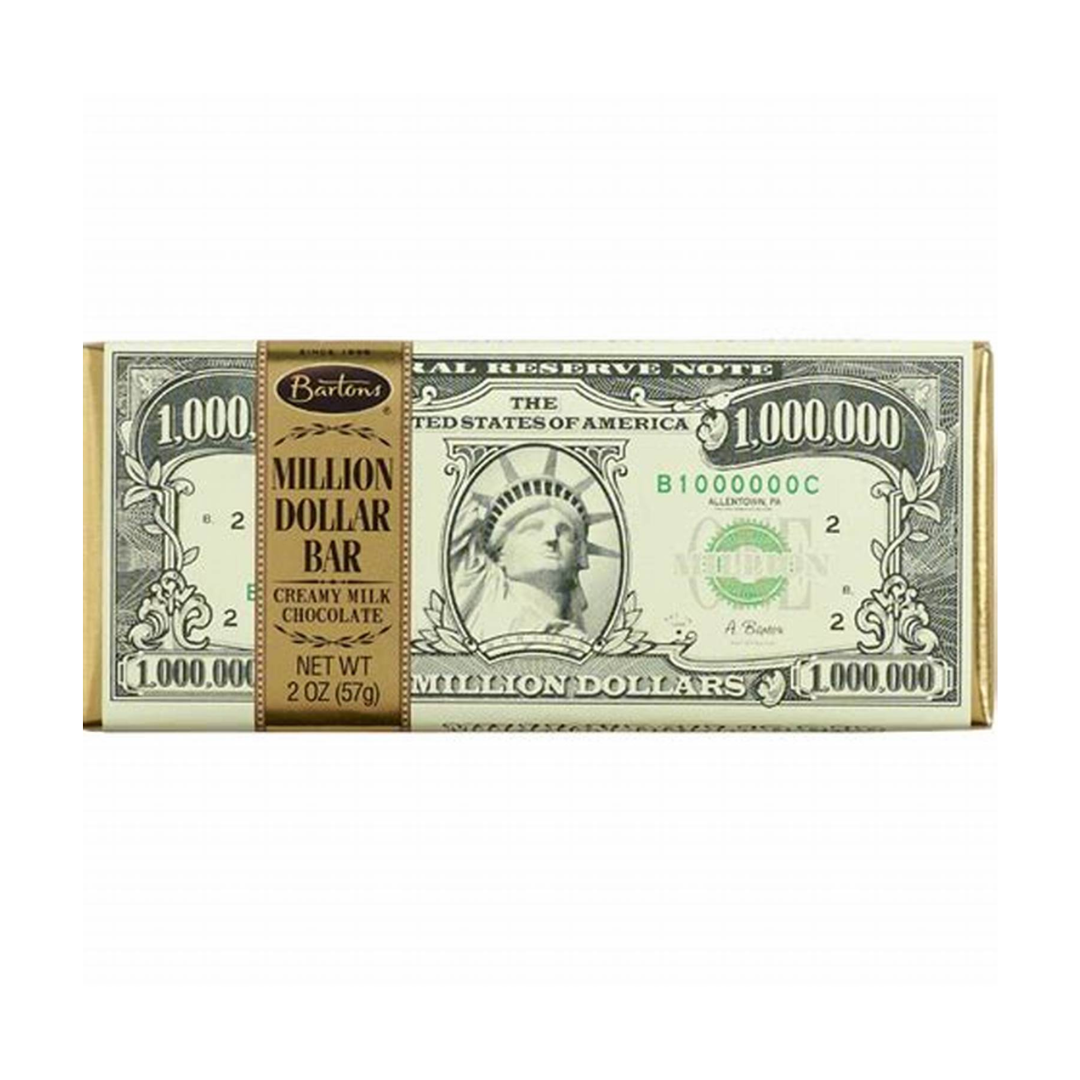 Million Dollar Milk Chocolate Bar - 57g