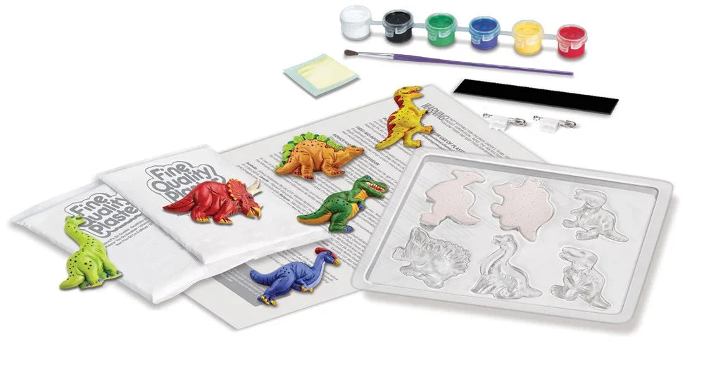 Mould & Paint Dinosaur Kit By 4M Art and Craft Dinosaur and Dragon Theme 5yrs+