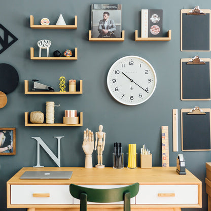 Number Three Echo Clock Silicone White