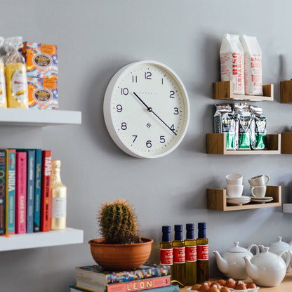 Number Three Echo Clock Silicone White