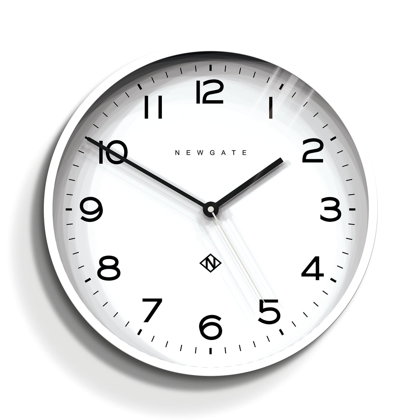 Number Three Echo Clock Silicone White