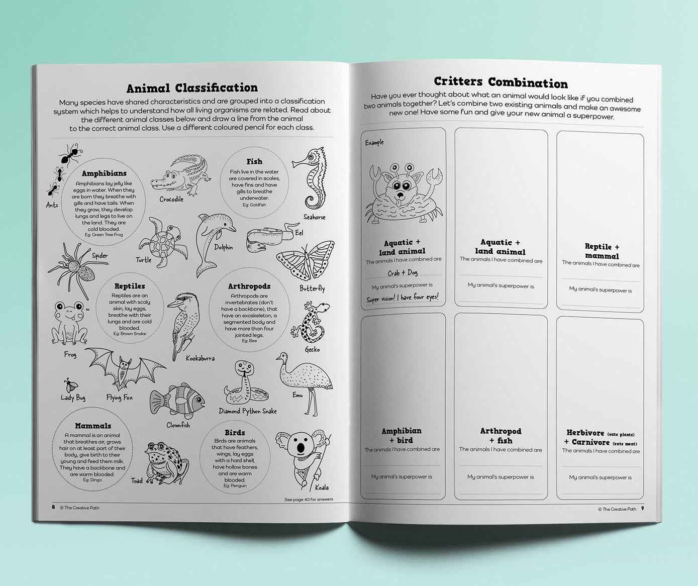 Plug into Nature Activity Interactive Book about biodiversity Reviewed by primary school teachers Australia
